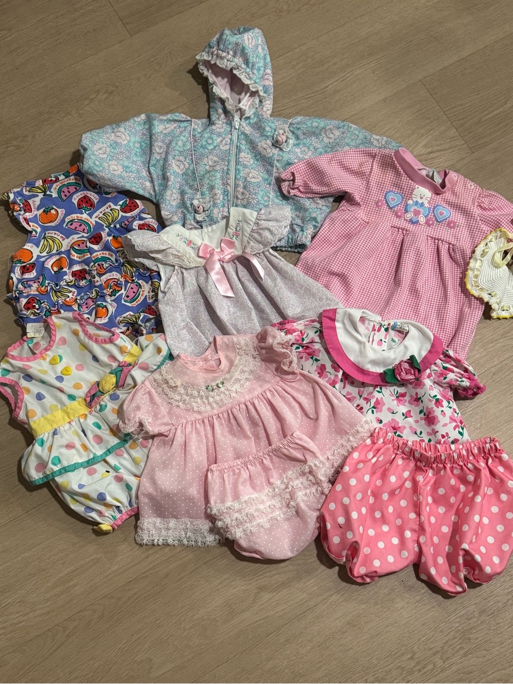 Vintage 90's Girls One-Piece Dresses and Rompers - Assorted Style lot